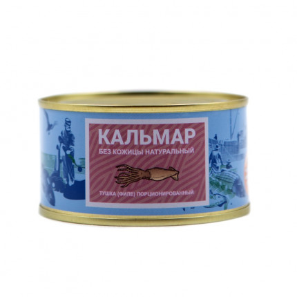 Кальмар порционированный б/к нат.(КТФ)