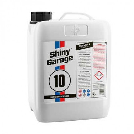 Голубая пена для бесконтактной мойки Shiny Garage Blue Snow Foam 5л