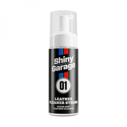 Очиститель кожи Shiny Garage Leather Cleaner Strong 150мл с пенообразователем