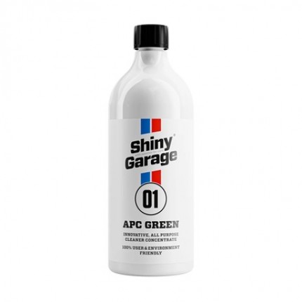 Биоразлагаемый концентрированный универсальный очиститель Shiny Garage APC Green 1л