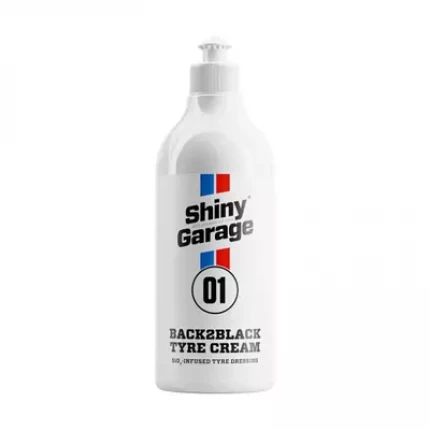 Чернитель резины с SiO2 Shiny Garage Back2Black Polymer Tire Dressing 500мл, аромат Coca Cola